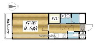 パレス・アーバンクエスト【3階】の間取り