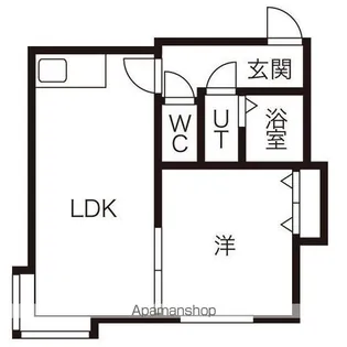 ソニア316【102号室】の間取り