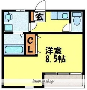 クレストひかりまち 【2階】の間取り