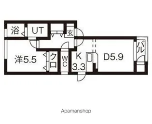 イトムンプラィ【1階】の間取り