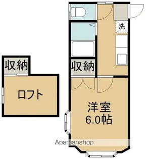 ホワイトキャッスル20番館【2階】の間取り