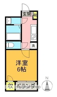 グレース21【207号室】の間取り