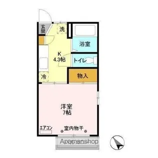 エクセル・ド・柏【2階】の間取り