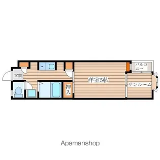 エクセランス・ド・旭ヶ丘【2階】の間取り