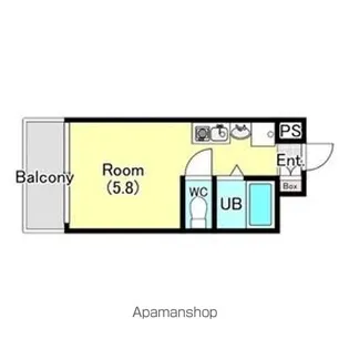 テラスレジデンス津田沼【2階】の間取り