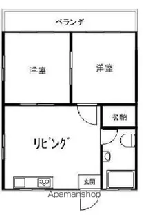 コーポOK【105号室】の間取り