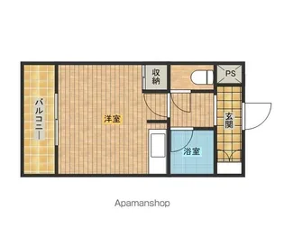 コナビック紺屋町【203号室】の間取り