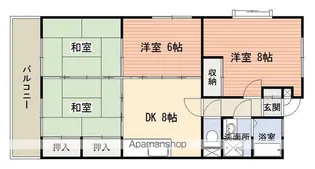 ベネフィス西陵【1階】の間取り