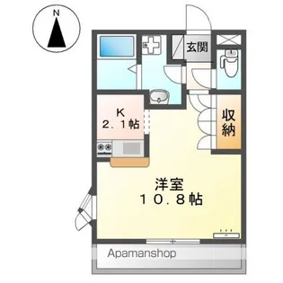 アストラディープ【2階】の間取り