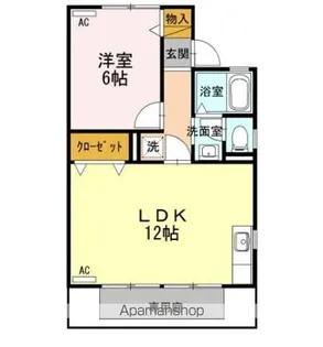 K・Iセジュール【1階】の間取り