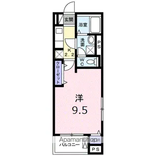 アコリエンテ【4階】の間取り