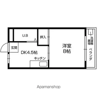 シャルム 西川【301号室】の間取り