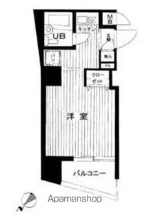 プレール新宿余丁町【12階】の間取り