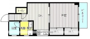ビレッジ岩崎【702号室号室】の間取り