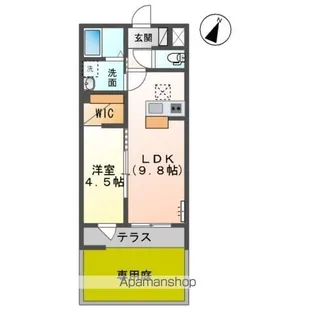 エルデ【1階】の間取り