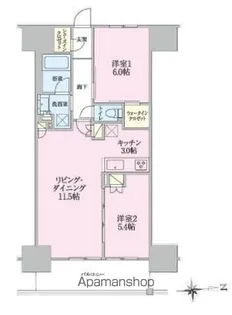トラープランド翠命館【3階】の間取り