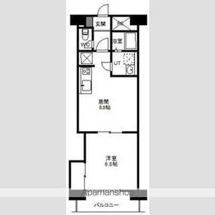 カノントヨヒラ【303号室】の間取り