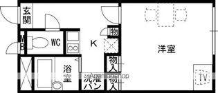 レオパレスビエント【1階】の間取り