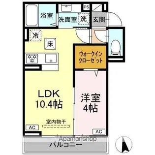 D’BLESS横濱岸根公園II【1階】の間取り