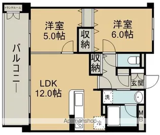 ルフォン・ワカバ【2階】の間取り