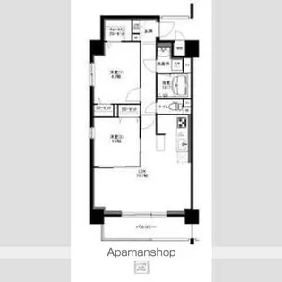 CLASS ONE K.O.【2階】の間取り
