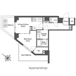 コンフォリア志村坂上【7階】の間取り