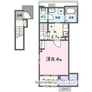 セレニテ C【2階】の間取り