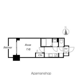プレサンス上前津フィット【12階】の間取り