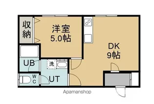 コーポ岡村【205号室】の間取り