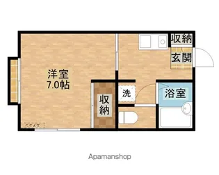 サンセールかずさPO−2【202号室】の間取り