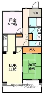 宇治黄檗パークホームズ【7階】の間取り