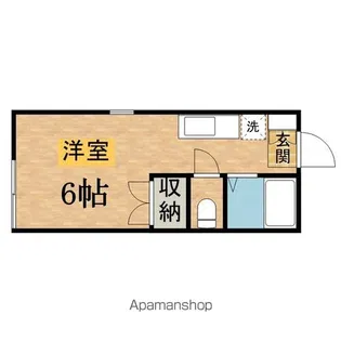 ブルーベル南大沢【1階】の間取り
