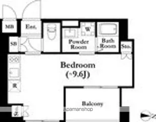 THE PALMS錦糸町【9階】の間取り