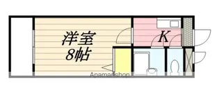 メゾン・ド・ルノン【1階】の間取り