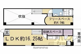 プレディオ岡崎【202号室】の間取り