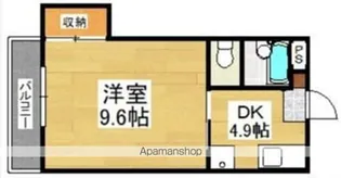 エルム大元【202号室】の間取り