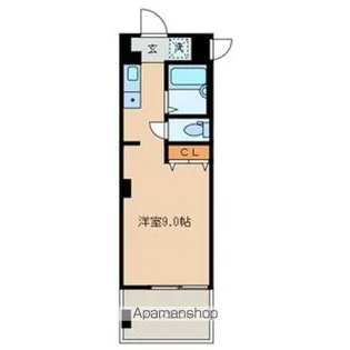 プランドール【203号室号室】の間取り