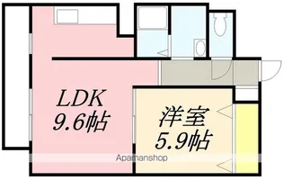 PERAZZI本町(ペラッツィ本町)【4階】の間取り