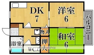 ハイツげん【1階】の間取り