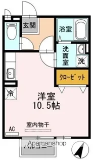 ドルチェ平原【2階】の間取り