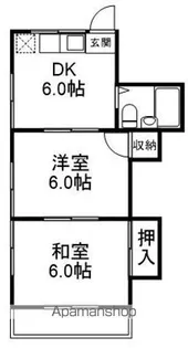 コーポサトー【2階】の間取り