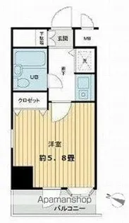 グラチアトルリ【2階】の間取り