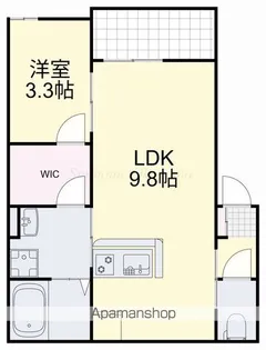 REGALE NANOKAICHI【3階】の間取り