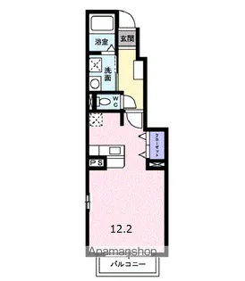 クレアールⅡ【1階】の間取り