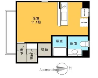 MARCHEⅢ【803号室】の間取り