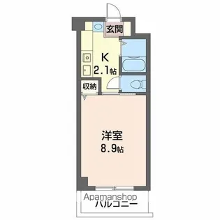 泉川マンション【2階】の間取り