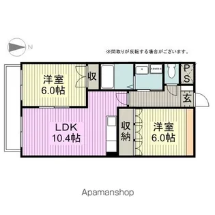 HANAMIZUKI【1階】の間取り