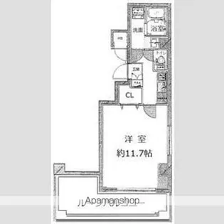 グランフォース蔵前【9階】の間取り