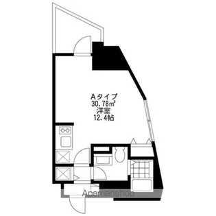 SIDE ONE【6階】の間取り