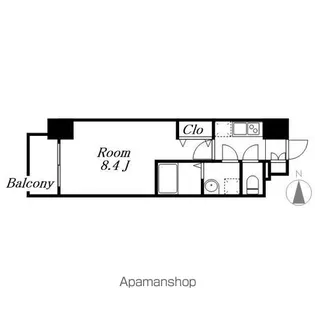 SーRESIDENCE山王【15階】の間取り